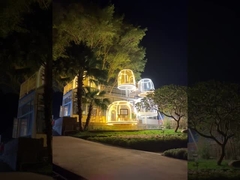 防水紫外線保護ゆとりの泡テント4m2 - 24m2換気