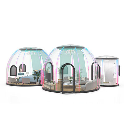 質  Waterproof Glamping Bubble Tent Bubble Dome Tent For Leisure Facilities 工場