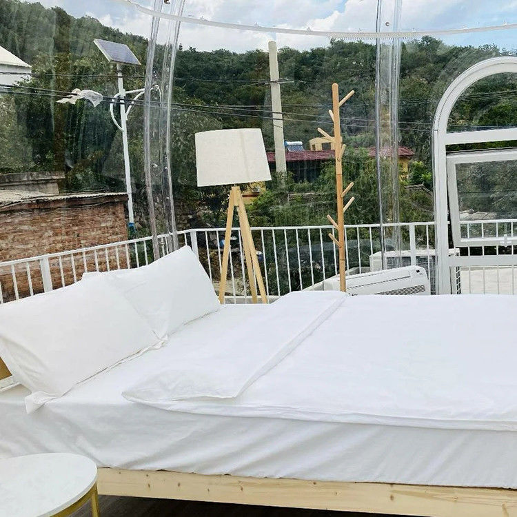 注文色の屋外の泡テントの直径5mの防水ドームのテント
